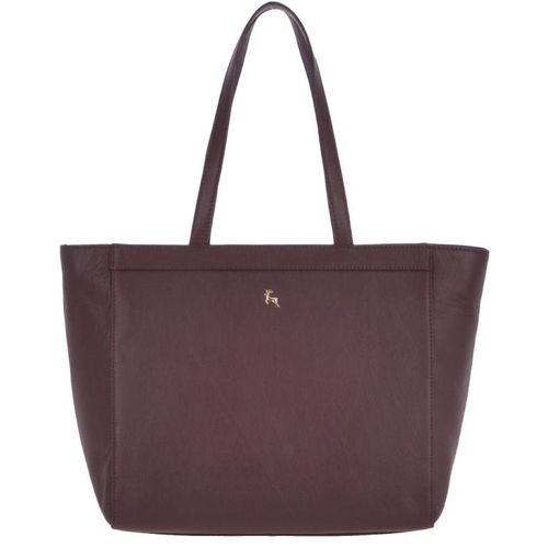 Ashwood Womens Large Leather Shopper Bag Merlot - 62122 - Ashwood Leather Handbags - Modalova