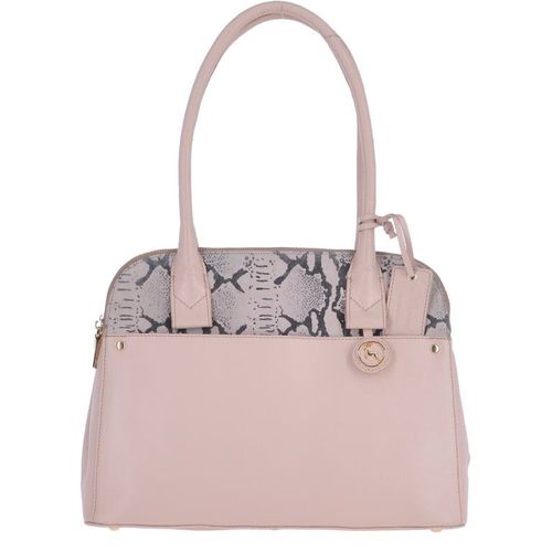 Long Handled Three Section Shoulder Bag: 62661 Pink NA - Ashwood Handbags - Modalova