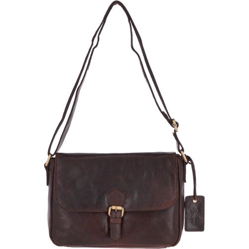 Ashwood Womens Vintage Leather Cross Body Shoulder Bag: G22 Brandy Brown NA - Ashwood Handbags - Modalova