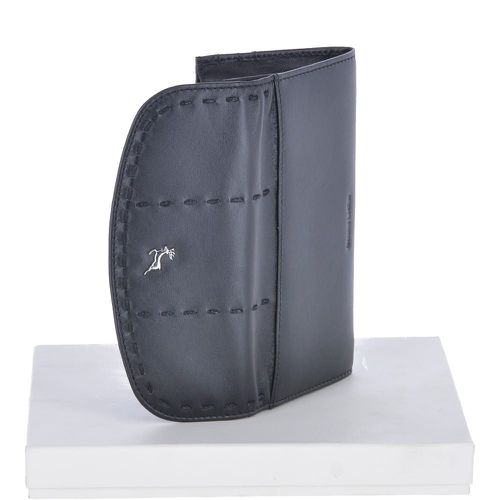 Large Leather Note and Coin Purse Black : Ash-14 Black NA - Ashwood Handbags - Modalova