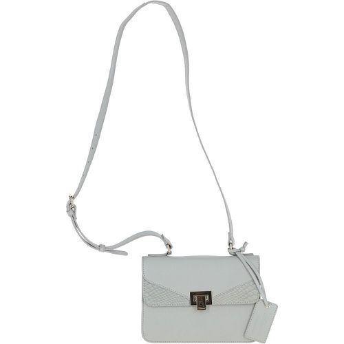 Ashwood Leather and Suede Small Cross Body Bag: 62955 Grey NA - Ashwood Handbags - Modalova