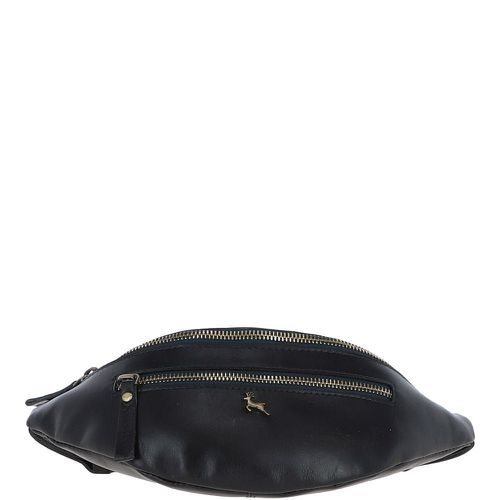 Vegetable Tanned Leather Luxury Travel Bum Bag: V-32 Navy Blue NA - Ashwood Handbags - Modalova