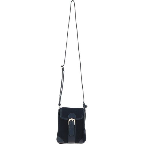 Ashwood Suede & Leather Small Crossbody Bag: S-11 Navy Blue NA - Ashwood Handbags - Modalova