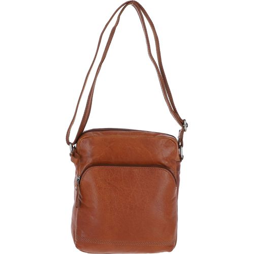 Ashwood Genuine Premium Leather Vintage Shoulder Bag with Padded Compartment for 12 inch Tablet & Multiple Organiser Compartments, F-82 Tan NA - Ashwood Handbags - Modalova
