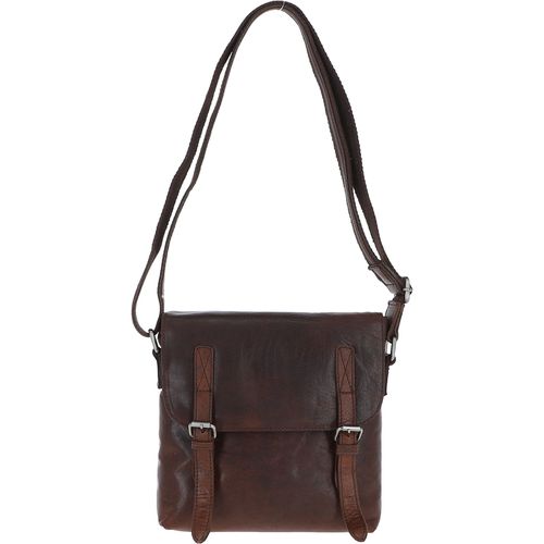 Ashwood Genuine Premium Leather Vintage Shoulder Bag with Padded Compartment for 8 inch Tablet & Multiple Organiser Compartments, F-84 Brandy Brown NA - Ashwood Handbags - Modalova