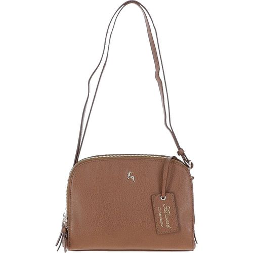 Classy' Leather Three Section Cross Body Bag: 63789 Tan NA - Ashwood Handbags - Modalova