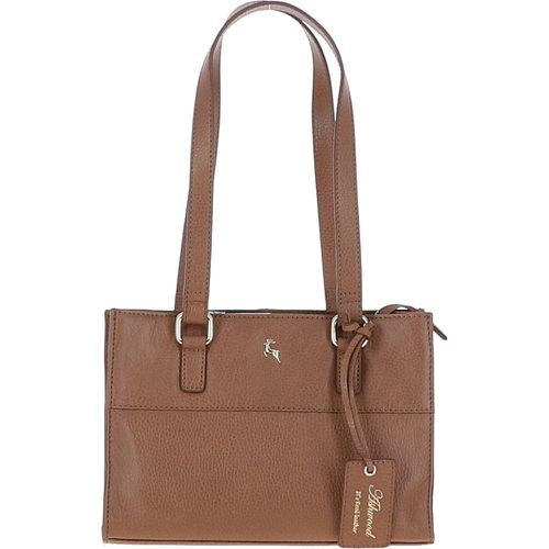 Apos;Glamour&apos; Leather Shoulder Handbag: 63788 Tan NA - Ashwood Handbags - Modalova