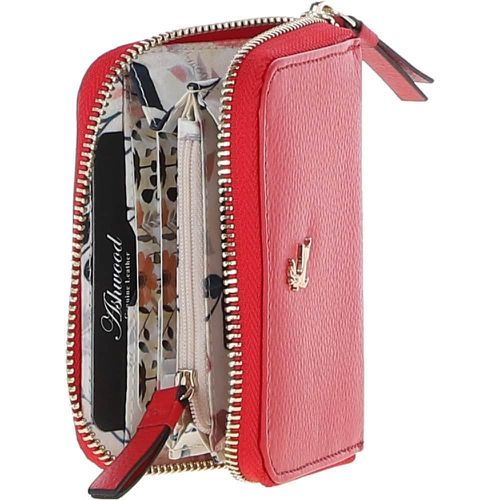 Mini X" RFID Protected Leather Purse: S5 Poppy Red NA - Ashwood Handbags - Modalova