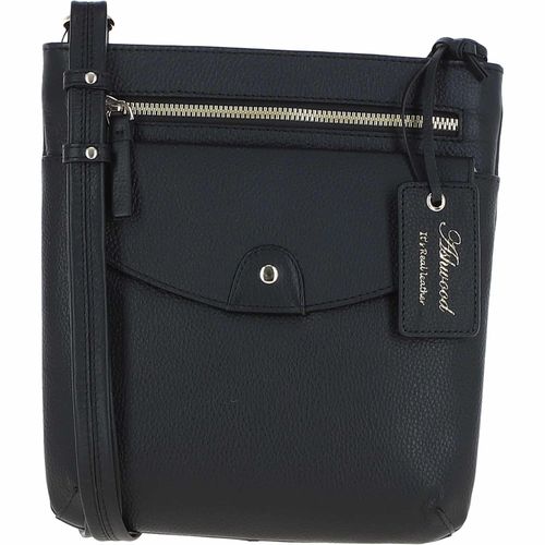 Five CB' Real Leather Cross Body Bag: CB-5 Black NA - Ashwood Handbags - Modalova