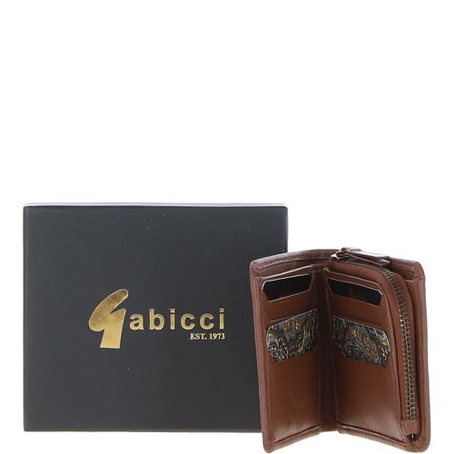Real Leather 6 Card Billfold Wallet: GB-804 Tan NA - Ashwood Handbags - Modalova