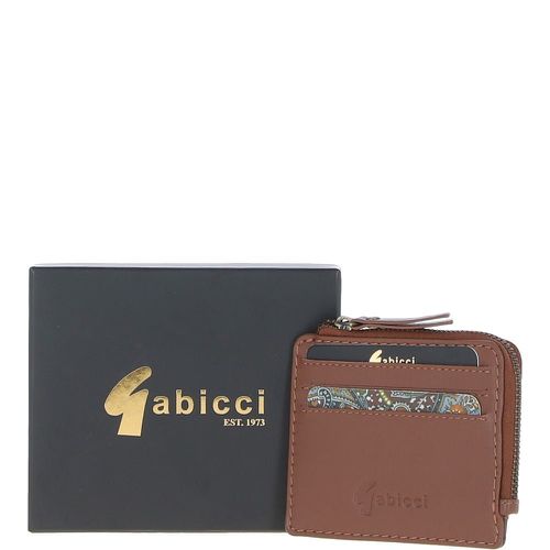 Real Leather Card Holder: GB-805 Tan NA - Ashwood Handbags - Modalova