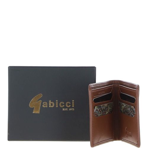 Real Leather Classic 8 Card Billfold Wallet: GB-801 Tan NA - Ashwood Handbags - Modalova