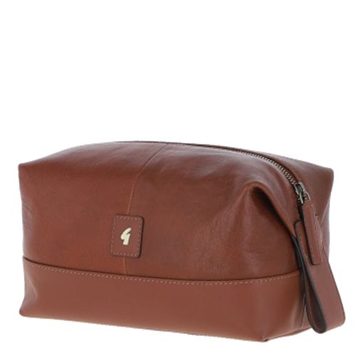 Real Leather Washbag: GB-Milo Chestnut NA - Ashwood Handbags - Modalova