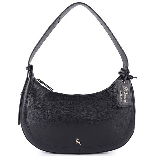 Tesoro di Bologna' Real Leather Shoulder Bag: 64192 Black NA - Ashwood Handbags - Modalova