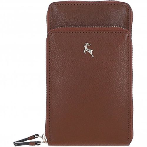 Leather Luxury Crossbody Smartphone Design-X Bag: X-31 Tan NA - Ashwood Handbags - Modalova