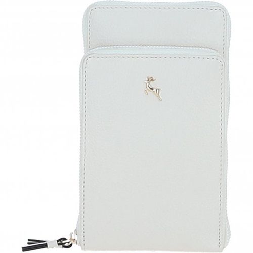 Leather Luxury Crossbody Smartphone Design-X Bag: X-31 White NA - Ashwood Handbags - Modalova