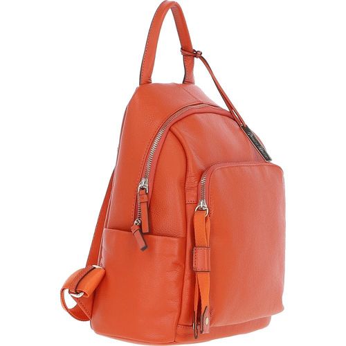 Lusso Legato' Real Leather Backpack: X-37 Orange NA - Ashwood Handbags - Modalova