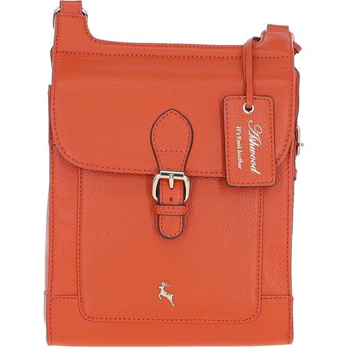 Eclisse Cuoio' Real Leather Crossbody Bag: X-33 Orange NA - Ashwood Handbags - Modalova