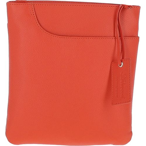 Ashwood Curve Zip Top Leather Cross Body Bag : CURVE Orange NA - Ashwood Handbags - Modalova