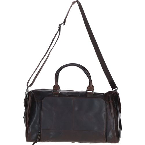 Leather Holdall with Spacious Interior: FE-25 Brown NA - Ashwood Handbags - Modalova