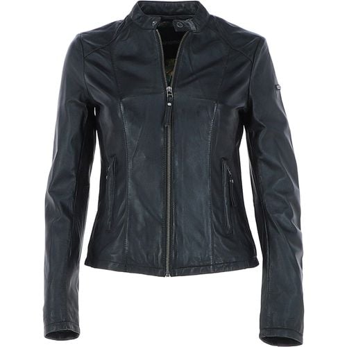 Leather Biker Jacket: andrea Black 16 - Ashwood Handbags - Modalova