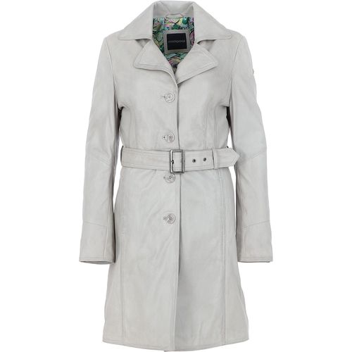 Real Leather Knee Length Belted Fashion Coat: nancy 2 - Ashwood Handbags - Modalova