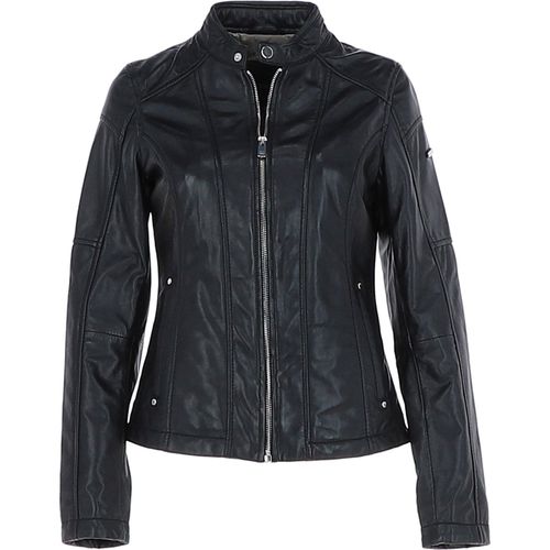 Real Leather Slim Fit Fashion Biker Jacket: victoria Black 18 - Ashwood Handbags - Modalova