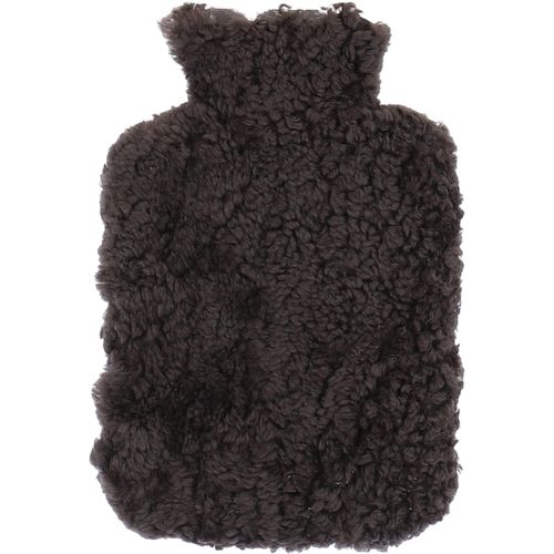 Fenland Curly Wool Hot Water Bottle Cover 2L: curly wool water bottle Coffee ONE SIZE - Ashwood Handbags - Modalova