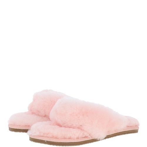 Luxury Sheepskin Flip Flops: LADIES FLIP FLOP Pink 3/4 - Ashwood Handbags - Modalova