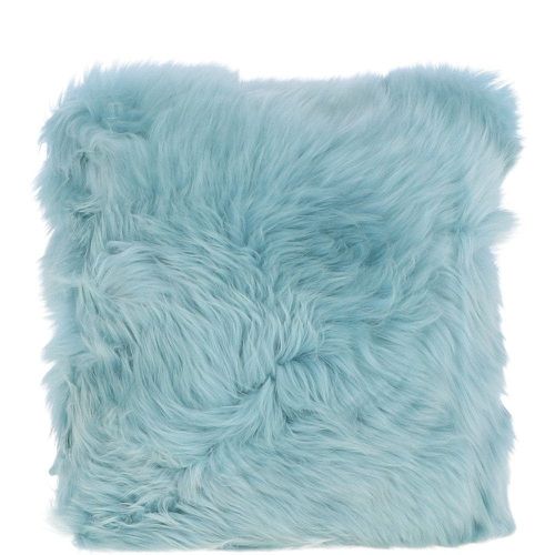 Fenland Cushion: SHEEPSKIN CUSHION Duck Egg ONE SIZE - Ashwood Handbags - Modalova