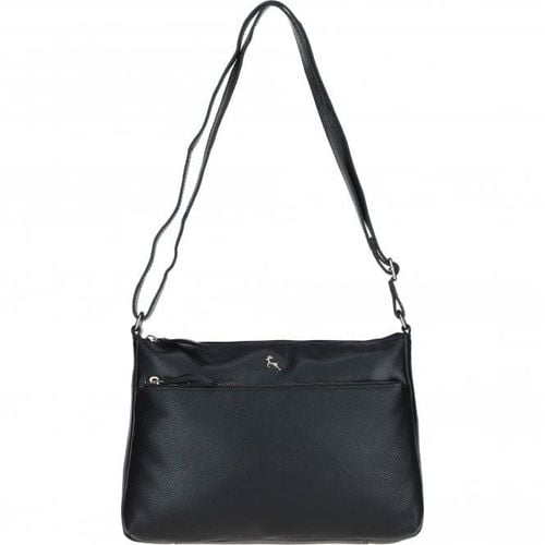 Apos;Balmoral&apos; Real Leather Shoulder Bag: AJ2 Black NA - Ashwood Handbags - Modalova