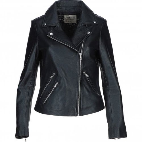 Brampton Leather ladies Biker Jacket : L-MB131 Black 16 - Ashwood Handbags - Modalova