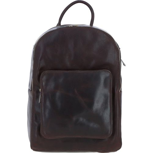 Real Leather Rucksack: pl-46 Brown ONE SIZE - Ashwood Handbags - Modalova