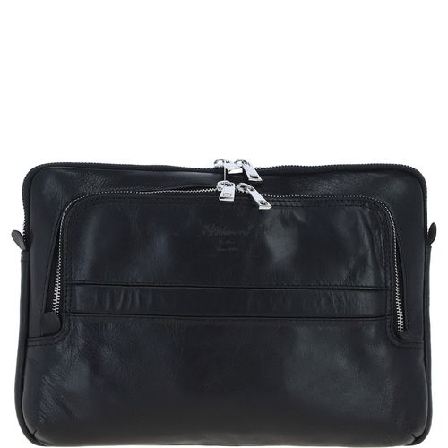 Real Leather Laptop Sleeve Bag: pl-42 Black ONE SIZE - Ashwood Handbags - Modalova