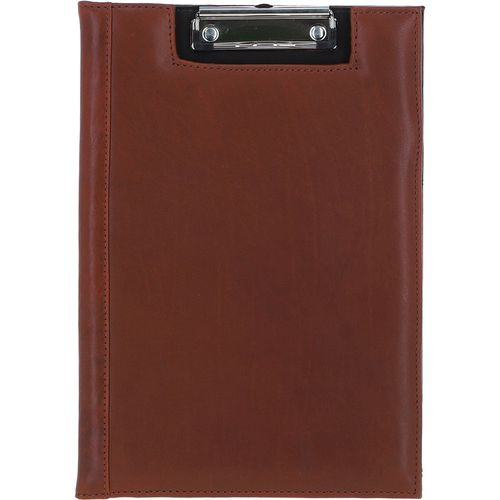 Real Leather Clip Pad Folder: pl-40 Tan ONE SIZE - Ashwood Handbags - Modalova