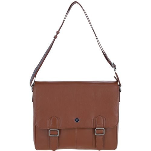 Apos;Emissary&apos; Real Leather Messenger Bag: 64403 Tan ONE SIZE - Ashwood Handbags - Modalova