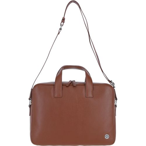 Apos;Maven&apos; Real Leather Messenger Bag: 64273 Tan ONE SIZE - Ashwood Handbags - Modalova