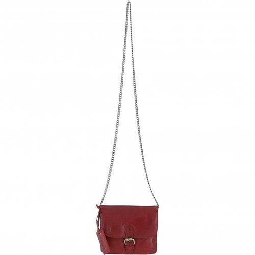 Vintage Mini Leather Shoulder Bag With Chain Strap: G27 Red NA - Ashwood Handbags - Modalova