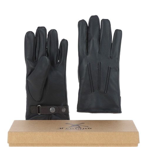 Fenland Leather Gloves: FEN-1009 Blk/brn M - Ashwood Handbags - Modalova