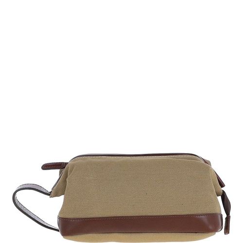 Real Leather Wash Bag: LOU Brandy/beige ONE SIZE - Ashwood Handbags - Modalova