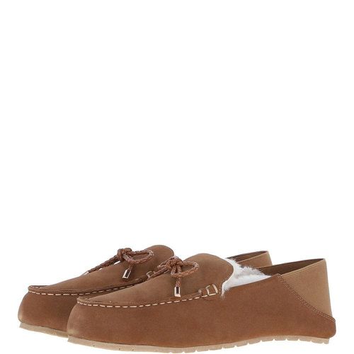 Women&apos;s Classic Suede Sheepskin Moccasins: megan Tan 5 - Ashwood Handbags - Modalova