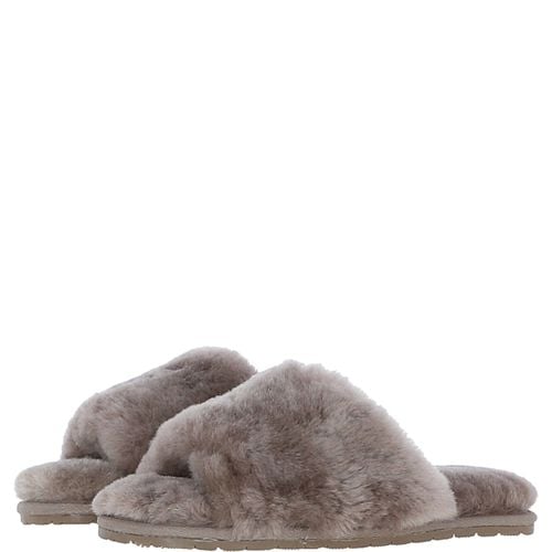 Fenland Ladies Sheepskin Sliders: suzy slider Mink 4 - Ashwood Handbags - Modalova