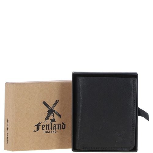 Card, ID & Coins Billfold Wallet: FEN-555 Black/mud ONE SIZE - Ashwood Handbags - Modalova