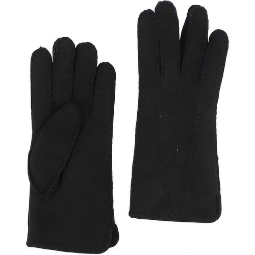 Women&apos;s Suede Sheepskin Gloves: DB 010 Black S/M - Ashwood Handbags - Modalova