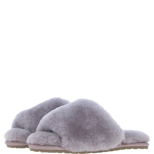 Fenland Ladies Sheepskin Sliders: suzy slider Lilac 4 - Ashwood Handbags - Modalova