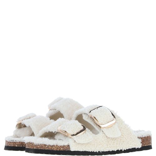 Fenland Ladies Sheepskin Slippers: britney-slippers Beige 5 - Ashwood Handbags - Modalova