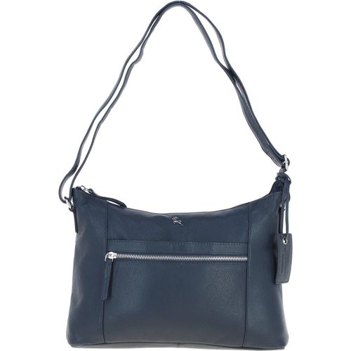 Leather Crossbody Bag: mi-09 Navy ONE SIZE - Ashwood Handbags - Modalova