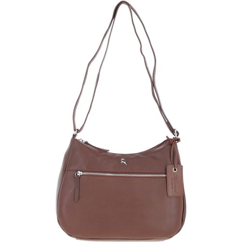 Leather Shoulder Bag: Shannon Cognac ONE SIZE - Ashwood Handbags - Modalova