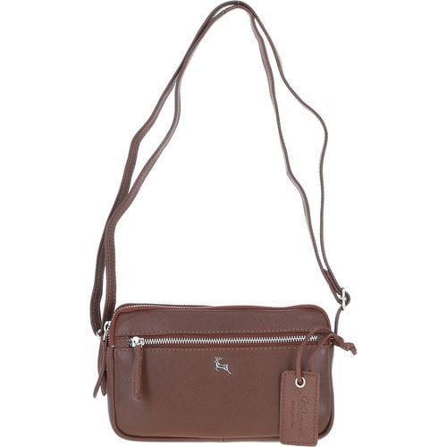 Leather Crossbody Bag: Sterling Cognac ONE SIZE - Ashwood Handbags - Modalova