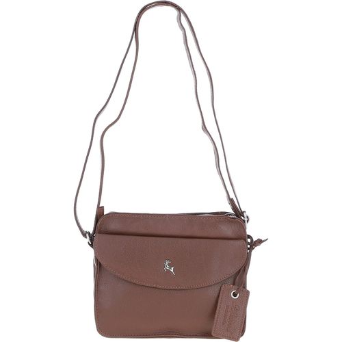 Leather Crossbody Bag: Glasgow Cognac ONE SIZE - Ashwood Handbags - Modalova